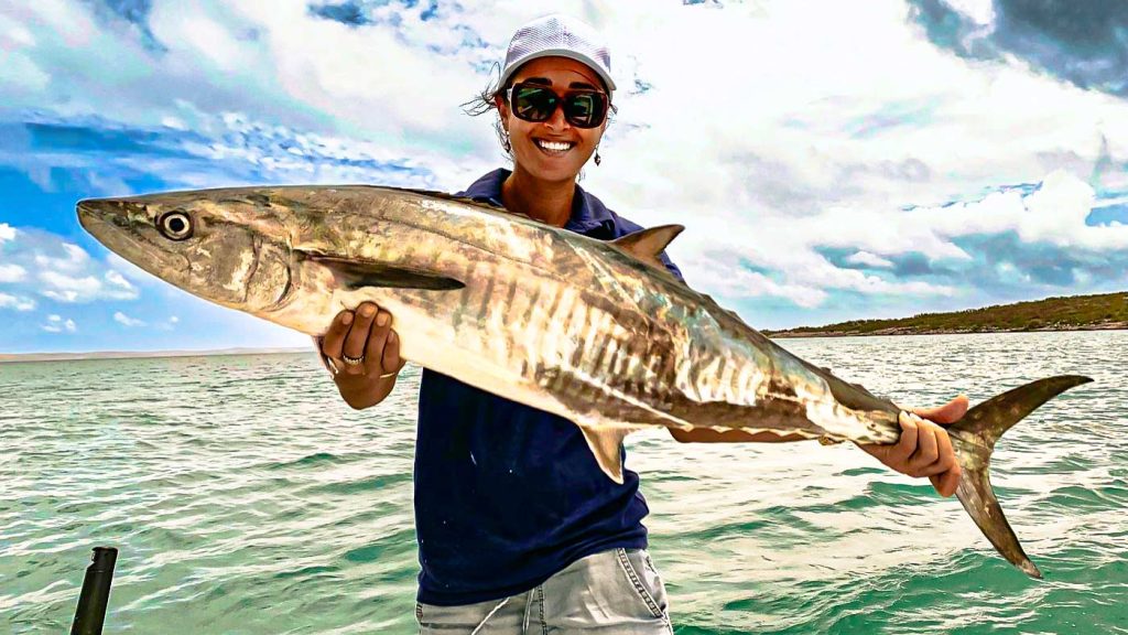 Elise caught this amazing fish on Australian Sportfishing Charters