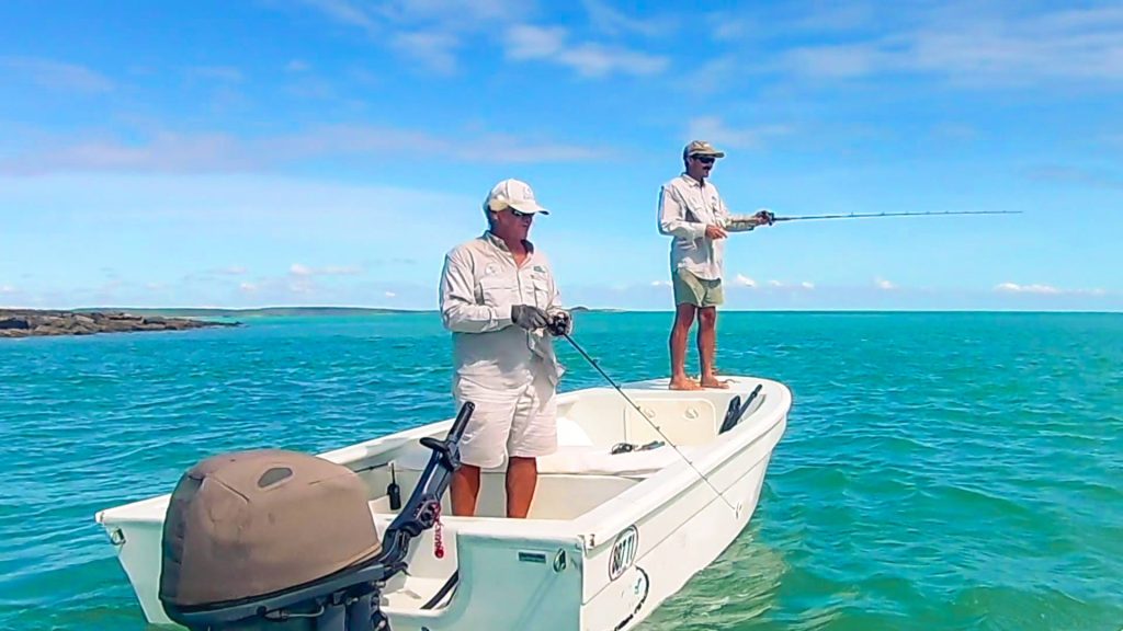 Australian Sportfishing Charters offer experience guides in skiffs for more personalized fishing