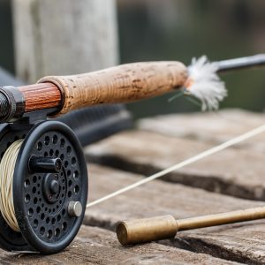 Fly fishing rod and reel
