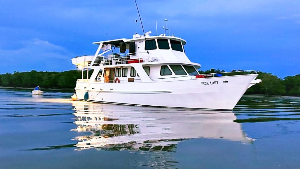 Iron Lady - mothership of Australian Sportfishing Charters